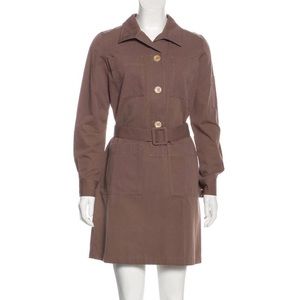 A.P.C. long sleeve mini dress.